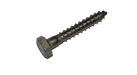 3/8" X 2" 18-8 S.S. Lag Screw